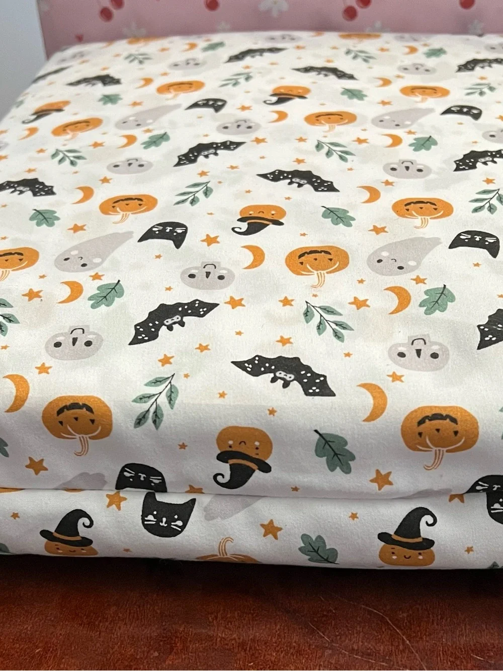 Envogue Full Sheet Set - White with Orange & Black Halloween Motifs